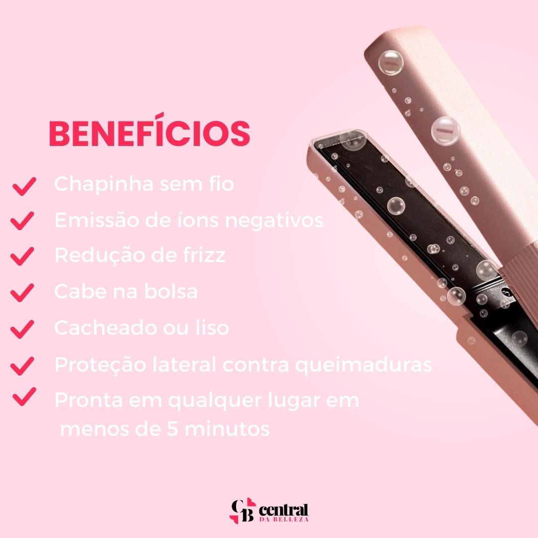 Perfect Hair - Prancha Modeladora Portátil