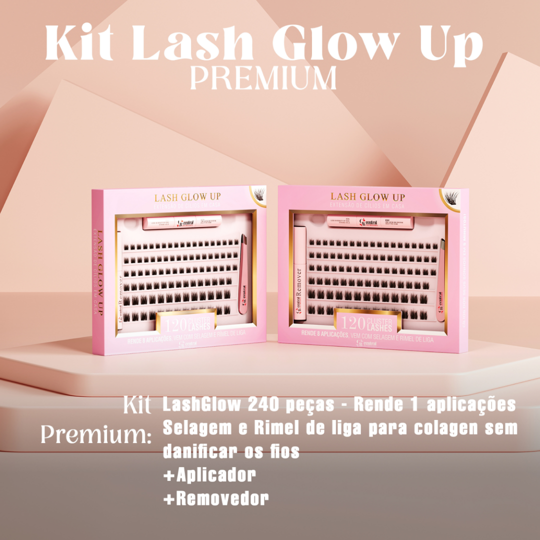LashGlowUp - Extensão de cílios em casa