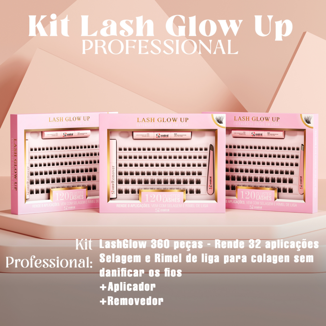 LashGlowUp - Extensão de cílios em casa