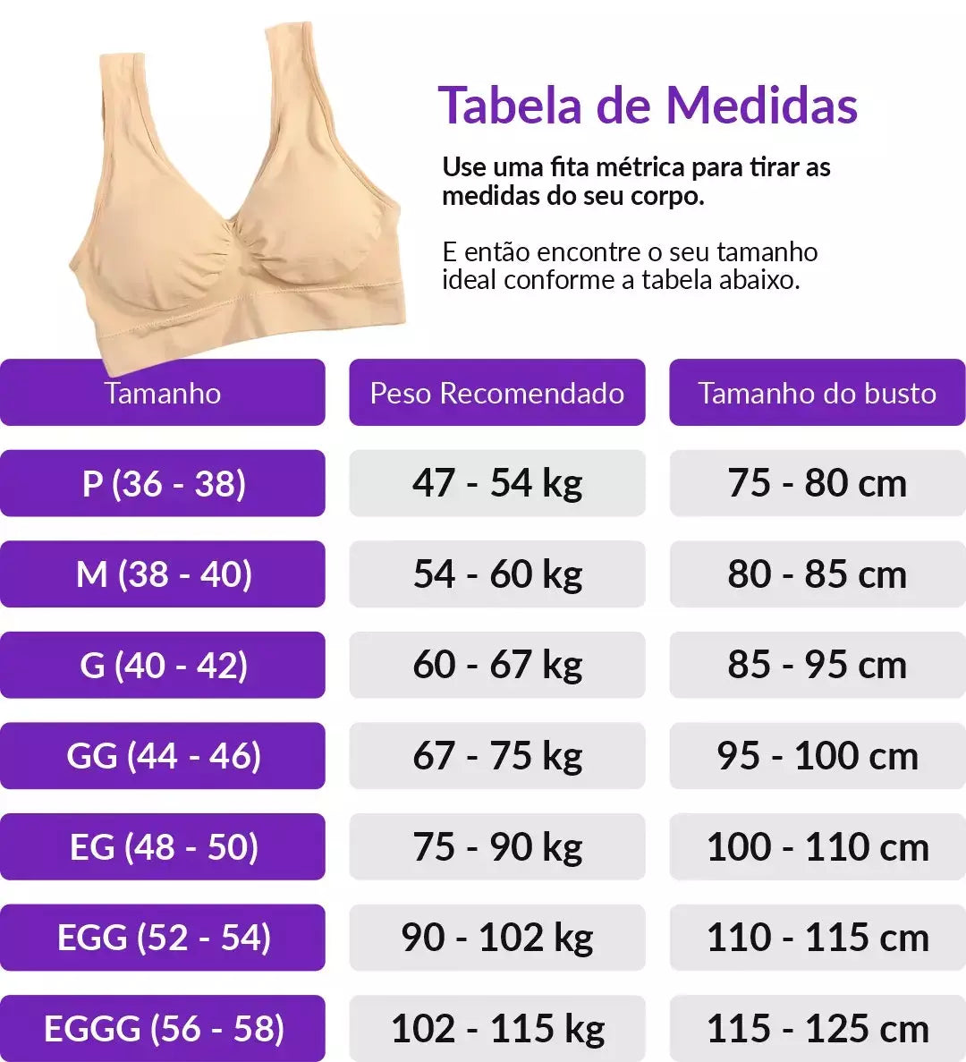 Sutiã MaxComfort - Kit Promocional (Compre 1, Leve 3)