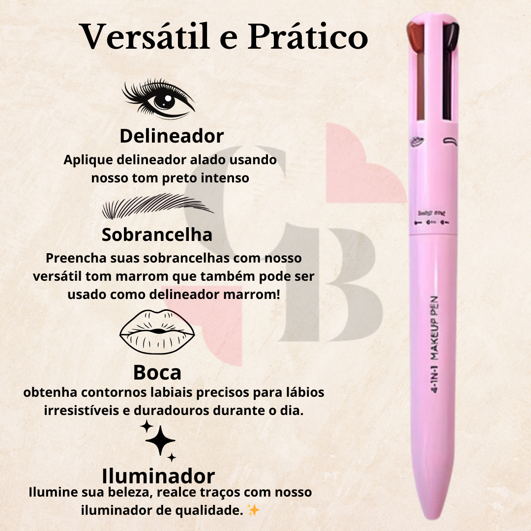 Beauty Liner- Caneta 4 em 1