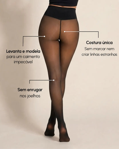 Meia-Calça Térmica | Liora - Efeito Transparente