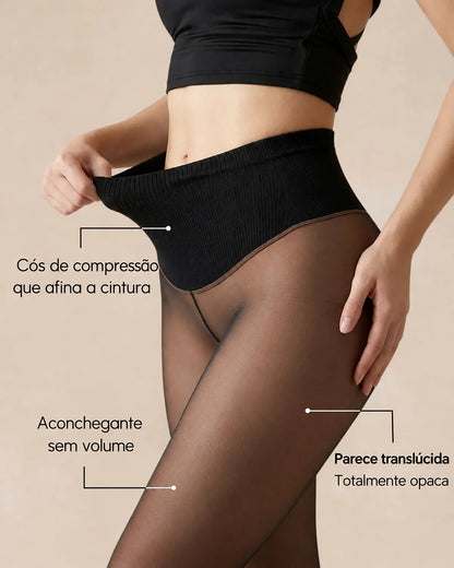 Meia-Calça Térmica | Liora - Efeito Transparente