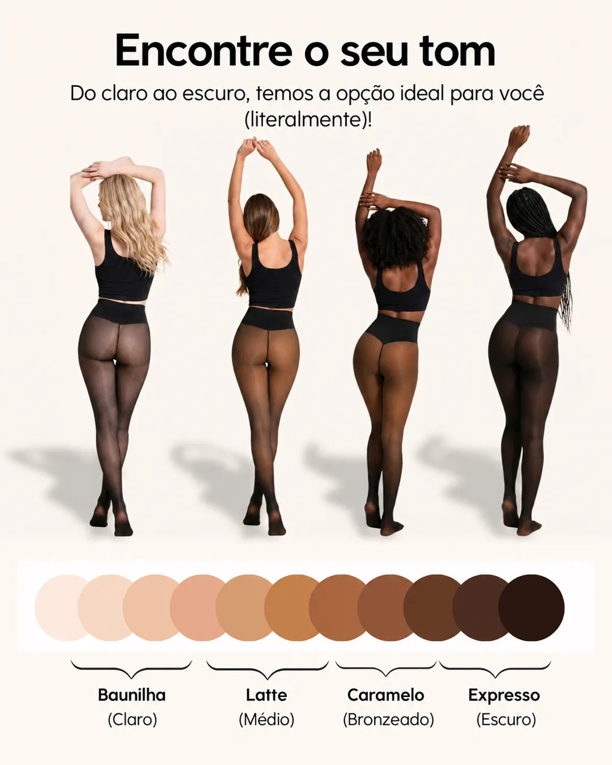 Meia-Calça Térmica | Liora - Efeito Transparente