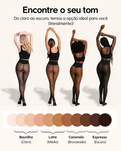 Meia-Calça Térmica | Liora - Efeito Transparente