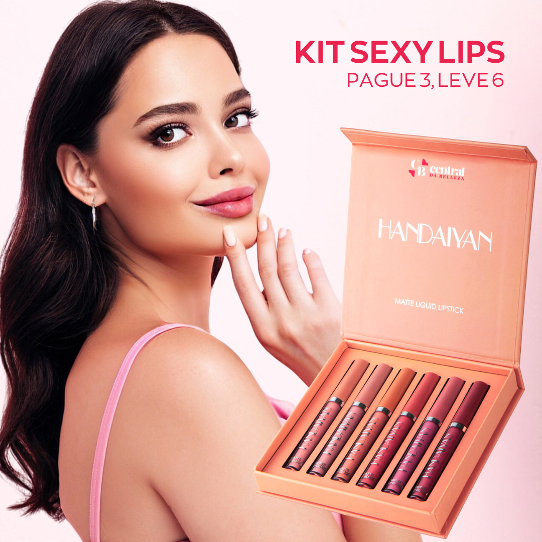 [BUY 3, GET 6] Sexy Lips® Premium Lipstick Kit