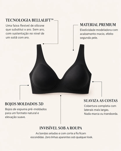 Sutiã BellaLift™ — Sutiã Push-Up Sem Aro e Sem Costura
