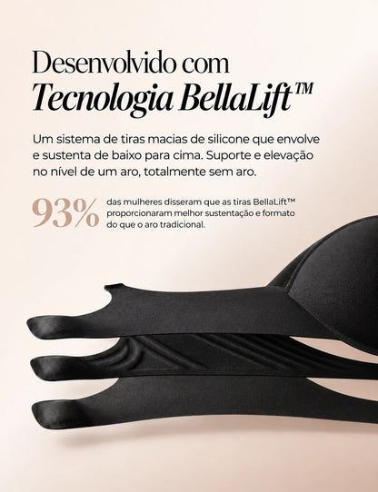 Sutiã BellaLift™ — Sutiã Push-Up Sem Aro e Sem Costura