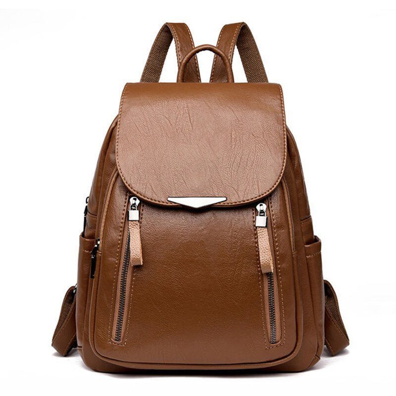 Mochila Fashion de Couro