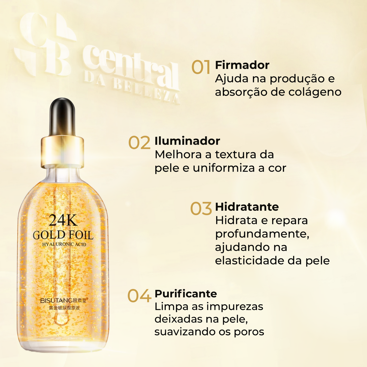 Rejuvenating Serum - HidraGold 24K