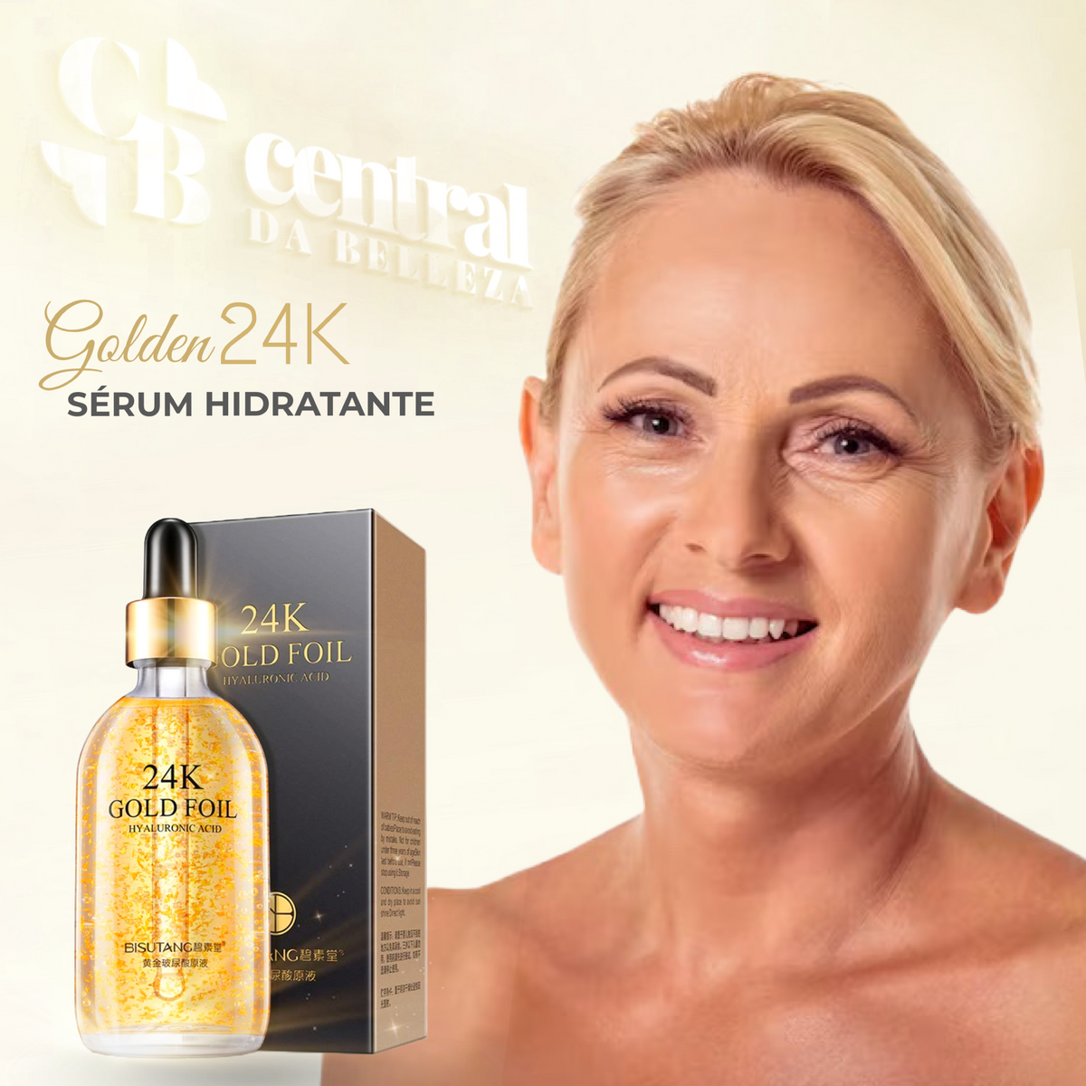 Sérum Rejuvenescedor - HidraGold 24K