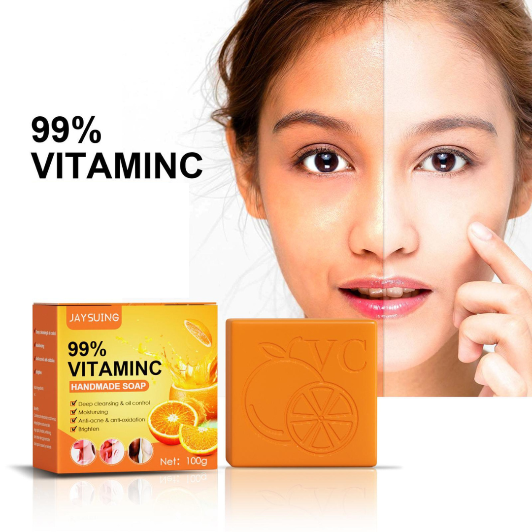 Natural Whitening Soap with Vitamin C 